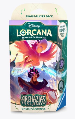 Disney Lorcana: Archazia's Island Starter Deck (Amethyst & Steel)