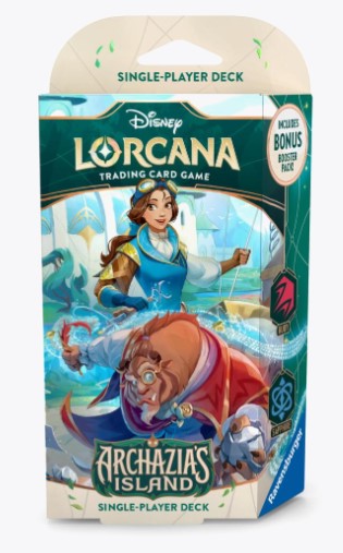 ~Disney Lorcana: Archazia's Island Starter Deck (Ruby & Sapphire)