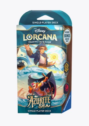 Disney Lorcana: Azurite Sea Starter Deck (Amber & Ruby
