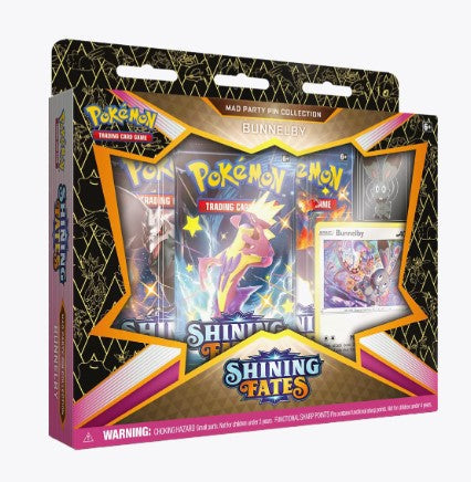 Pokemon: Shining Fates Mad Party Pin Collection [Bunnelby]