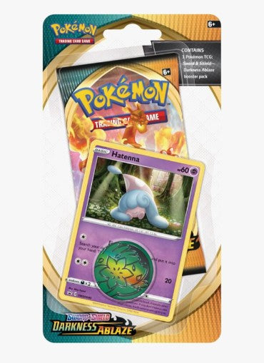 Pokemon: Darkness Ablaze Single Pack Blister [Hatenna]