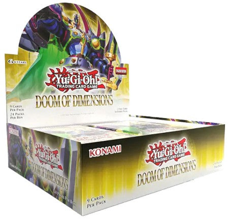 Yu-Gi-Oh:  Doom of Dimensions Booster Box (PREORDER)