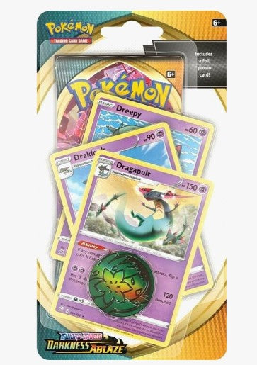 Pokemon: Darkness Ablaze Premium Checklane Blister [Dragapult]