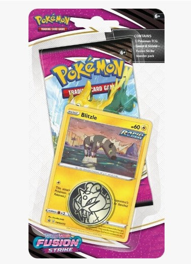 Pokemon: Fusion Strike Single Pack Blister [Blitzle]