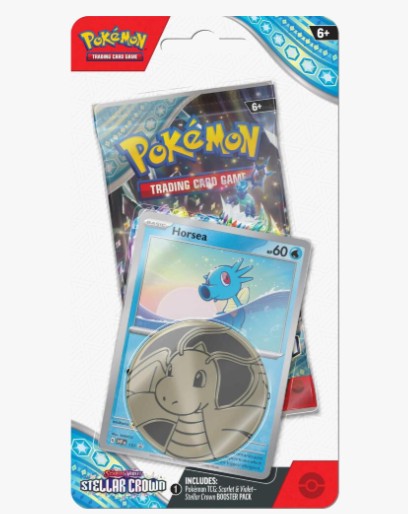 Pokemon: Stellar Crown Single Pack Blister [Horsea]