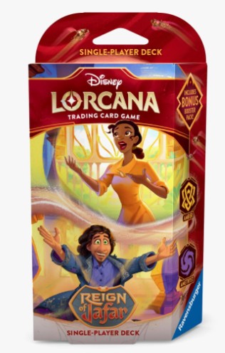 ~Disney Lorcana: Reign of Jafar Starter Deck (Amber & Amethyst)