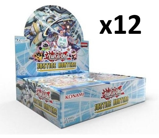 Yu-Gi-Oh Justice Hunters Booster Box Case (PREORDER)