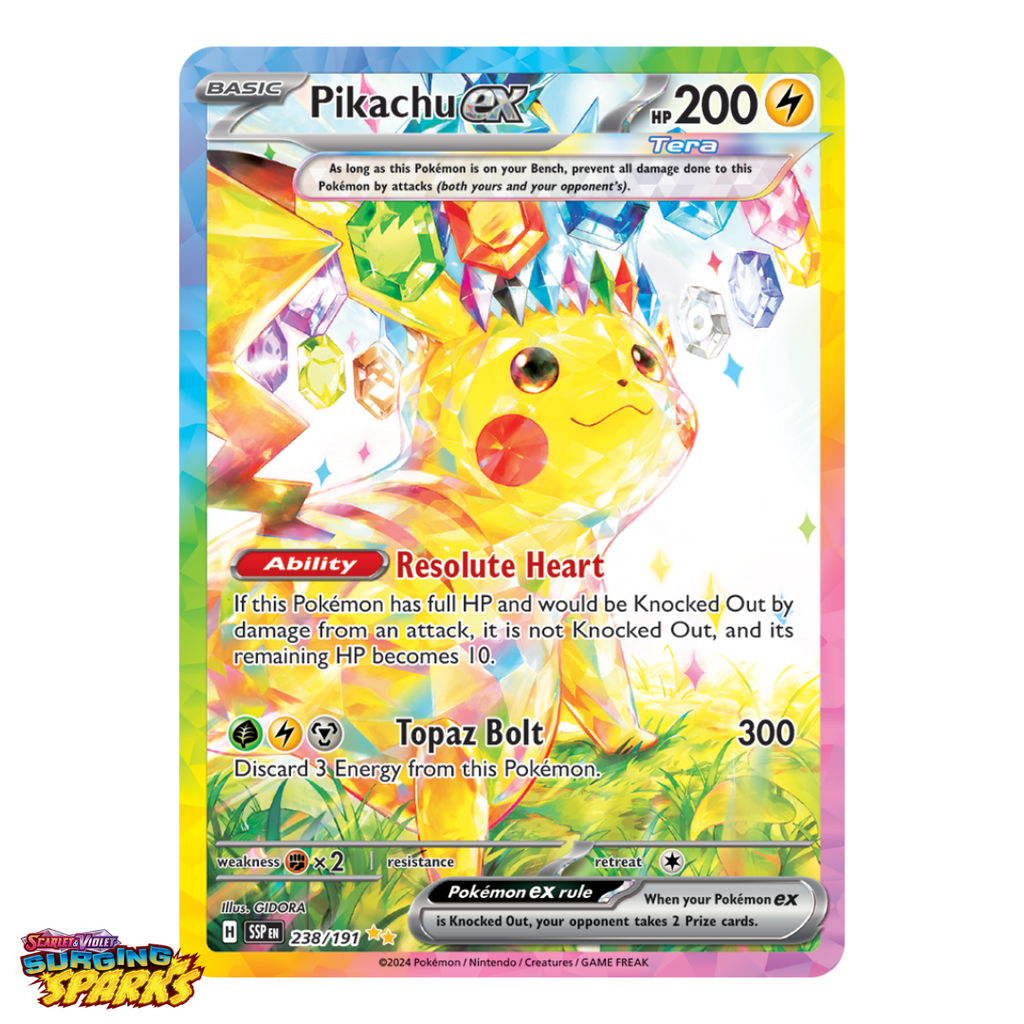 Pokemon English TCG -Scarlet & Violet - Surging Sparks SV08 Booster Box [INSTOCK]