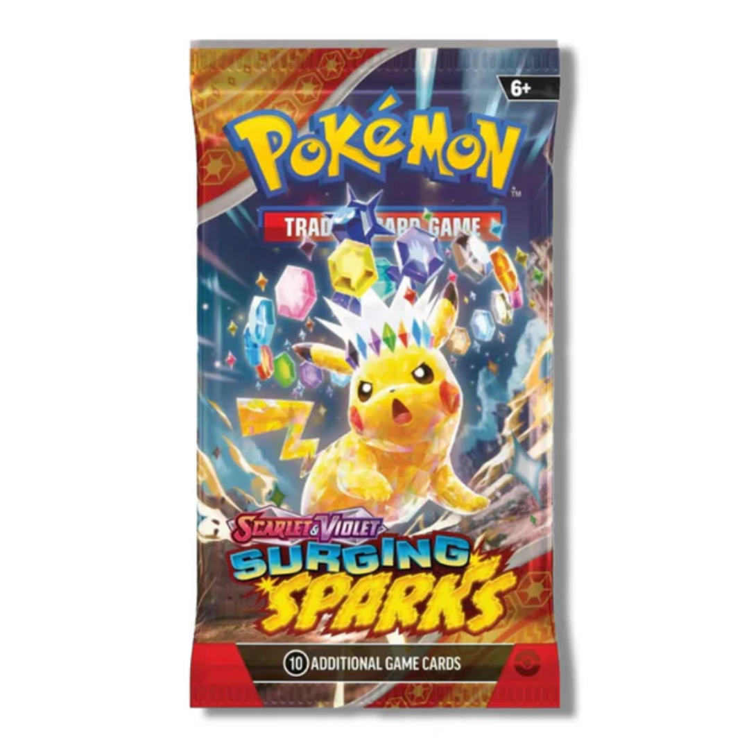 Pokemon English TCG -Scarlet & Violet - Surging Sparks SV08 Booster Box [INSTOCK]