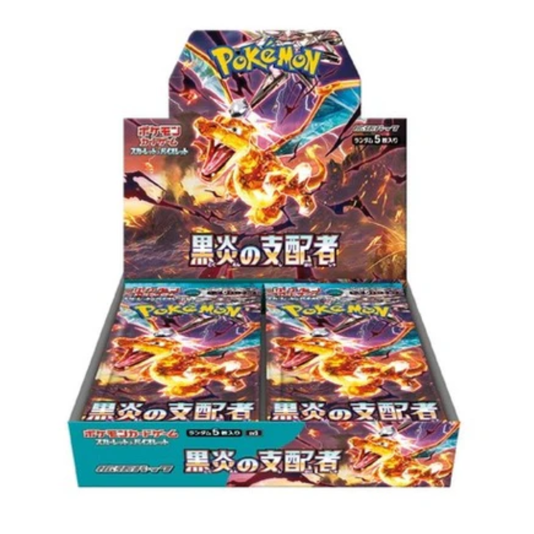 Pokemon Japanese TCG - SV3 Ruler of Black Flame Booster Box (JP) [INSTOCK]