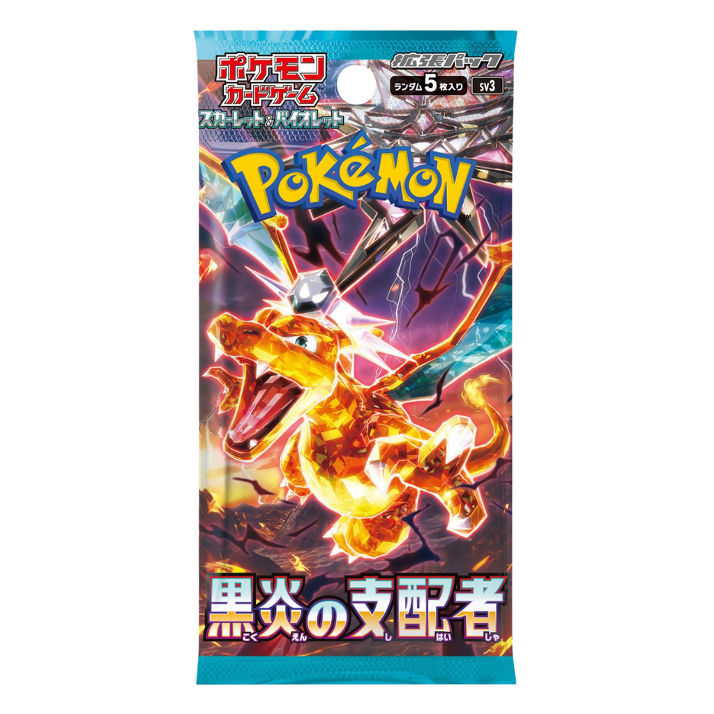 Pokemon Japanese TCG - SV3 Ruler of Black Flame Booster Box (JP) [INSTOCK]