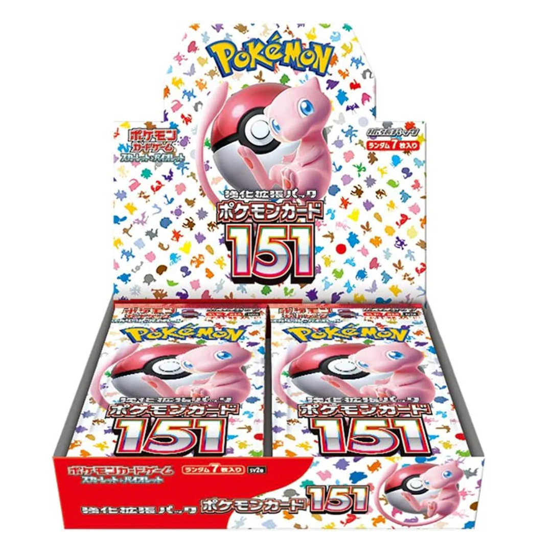 Pokemon Japanese TCG - Scarlet & Violet Pokemon 151 SV2A Booster Box (JP) [INSTOCK]