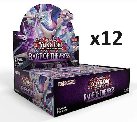 Yu-Gi-Oh: Rage of the Abyss Booster Box Case (12x Boxes)