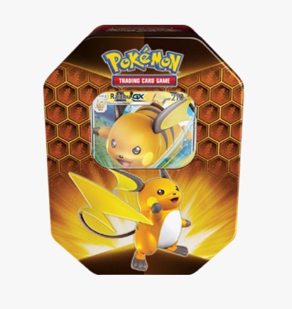 Pokemon: Hidden Fates Tin [Raichu GX]
