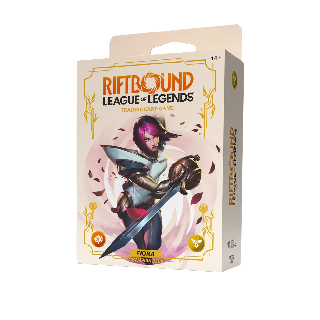 Riftbound: League of Legends TCG - Set 02 - Spiritforged - Champion Deck - Fiora