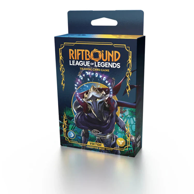 Riftbound League of Legends TCG Set One: Origins Champion Deck – Viktor (englisch)