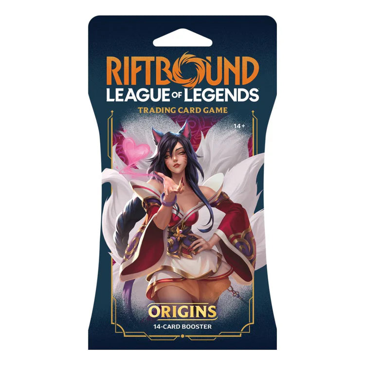 Riftbound League of Legends TCG Origins Sleeved Booster Pack (englisch)