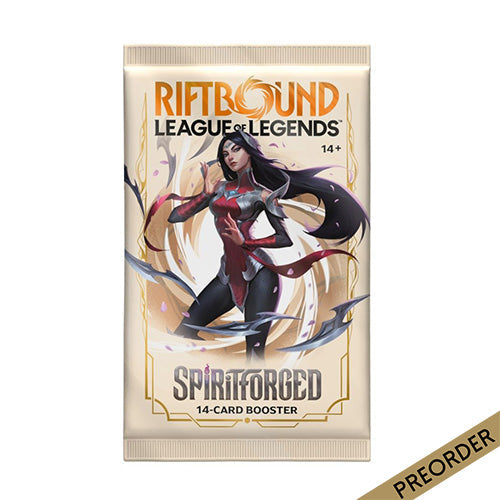 Riftbound League of Legends TCG Spiritforged Single Booster Pack