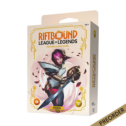Riftbound League of Legends TCG Spiritforged Fiora Champion Deck