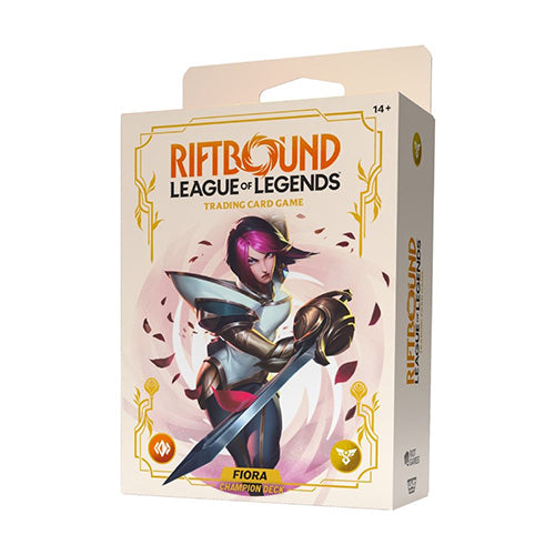 Riftbound League of Legends TCG Spiritforged Fiora Champion Deck