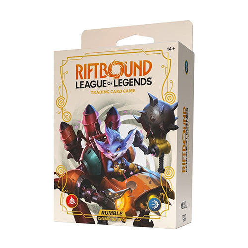 Riftbound League of Legends TCG Spiritforged Rumble Champion Deck