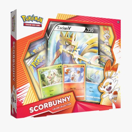 Pokemon: Galar Collection [Scorbunny] - with Zacian V
