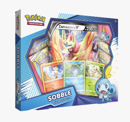Pokemon: Galar Collection [Sobble] - with Zamazenta V