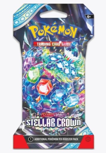 Pokemon: Stellar Crown Sleeved Booster Pack
