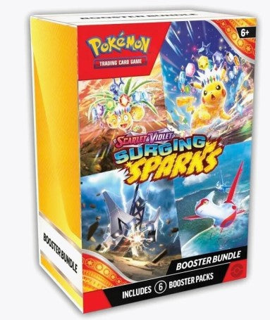Pokemon: Surging Sparks Booster Bundle