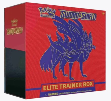Pokemon: Sword & Shield Elite Trainer Box [Zacian]